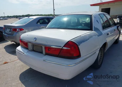 2000 Mercury Grand Marquis Ls from USA, damaged, VIN 2MEFM75W7YX723800